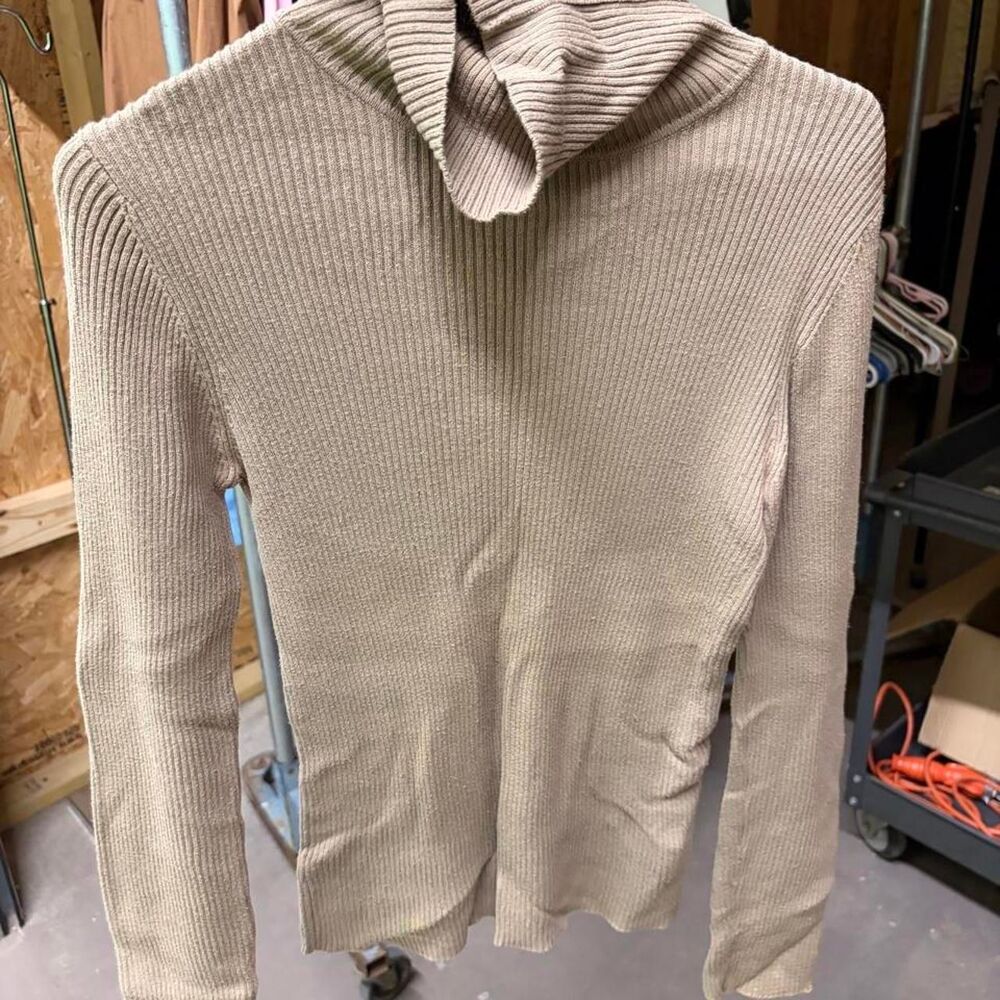 Faded-glory Women's Tan and Cream Jumper